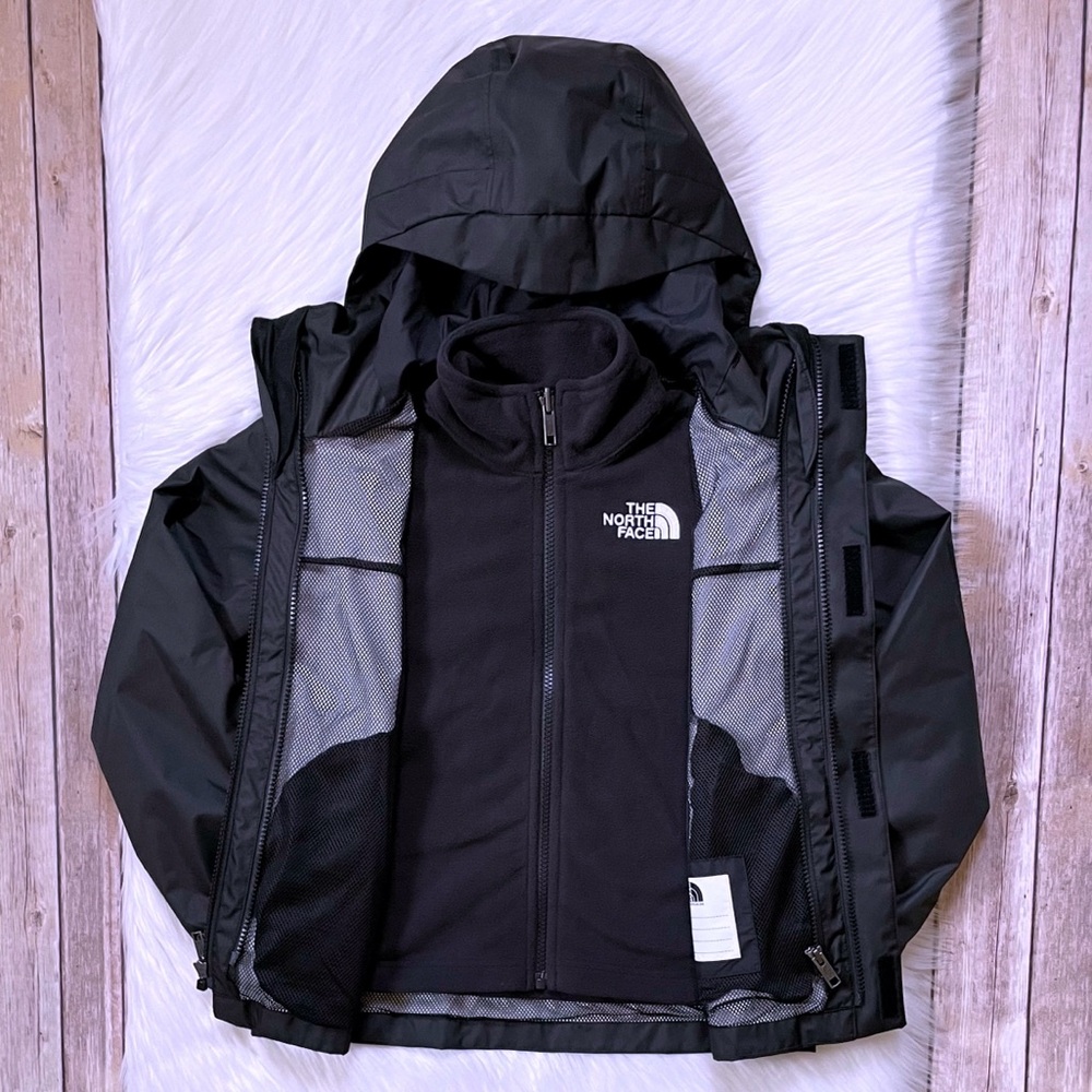 The North Face Kids Black Raincoat